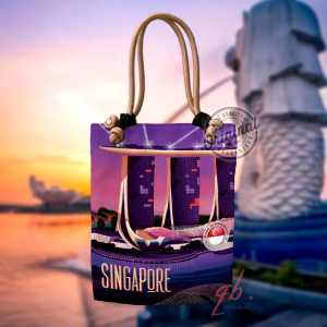 totebag landmark oleh-oleh negara Dubai/Malaysia/new york/Australia/Berlin/london