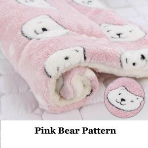 Lovinland Pet Dog Puppy Blanket Paw Print Puppy Blanket for Small Medium Large Pet Dog Cat Warm Soft Sleep Mat Puppy Kitten Soft Blanket Throw Doggy Warm Bed Mat