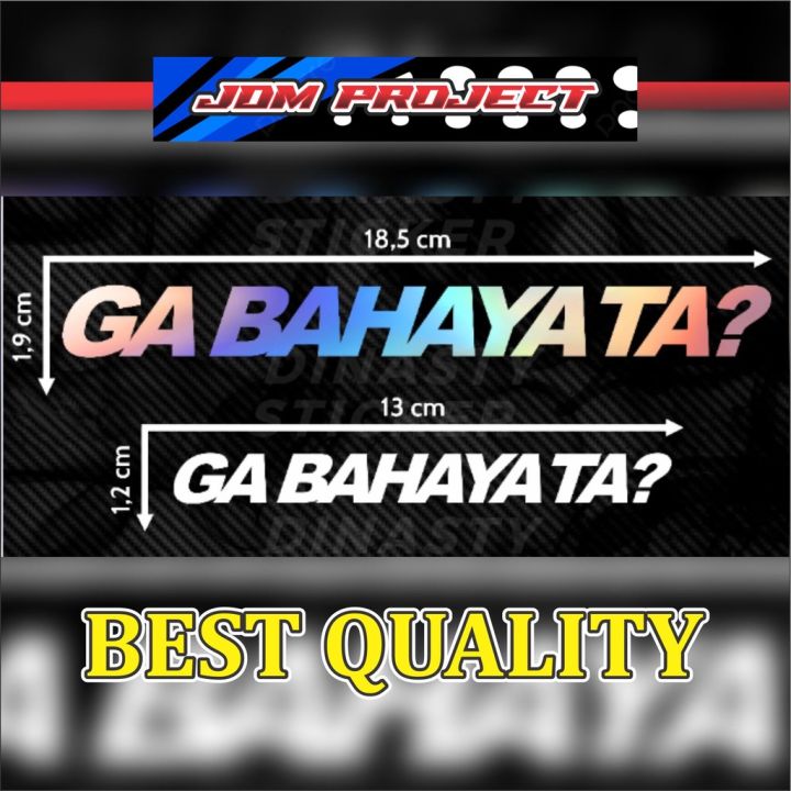 Ga Wajar Sticker Stiker Viral STICKER STIKER CUTTING VIRAL GA BAHAYA TA? | Lazada Indonesia