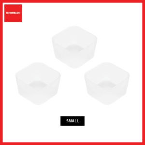 Japanese style Drawer Organizer Tray semi clear drawer multi-purpose grid box make up stationery organiser divider kitchen utensils sorting plastic storage box