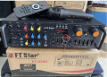 The FTstar Amplifier FT-326D 300Watts 2 Channel Amplifier With Mixer Equalizer Usb Bluetooth(FT326D). 
