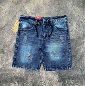CELANA SOBEK JEANS PENDEK PREMIUM SNOW WASH 28-33