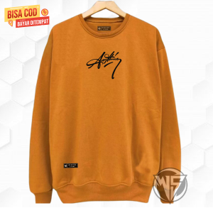 Sweater Crewneck Cowok Cewek Bahan Katun Fleece Tebal dan Lembut Best Seller COD