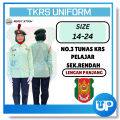 Kemeja TKRS No.3 Lengan Panjang Uniform Persatuan Kokurikulum Tunas Kadet Remaja Sekolah Original Baju dan Seluar. 