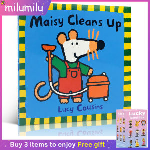Maisy Cleans Up: (Maisy the Mouses Cleaning Adventure - A Picture Book on Helping & Friendship for Toddlers Preschoolers and Kids Ages 3-7) Paperback – Picture Book by Lucy Cousins Original English books