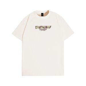 Greenlight Voyager Kaos Pria Lengan Pendek Regular Fit Katun Logo Script Camo CG101024