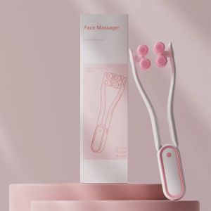 SJJL Thúc đẩy sự hấp thụ Máy mát xa lăn Nâng cơ thư giãn Hình chữ V Dụng cụ mát xa Di động Đa chức năng Máy mát xa thủ công Chăm sóc da hàng ngày