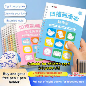 Magic Drawing Board for Kids 2 Drawing Boards/Pen Control/Easy Control/For Children 2-8 Years Old/Preschool/Boys & Girls/Elementary School Drawing