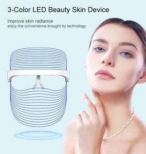 **2025 NEW** 3 in 1 LED Face Mask For Glowing & Clear Skin Anti Acne & Anti Ageing Facial at home For All Skin Type For Men & Women Masker Muka LED 3 dalam 1 Untuk Kulit Berseri & Bersih Rawatan Muka Anti Jerawat & Anti Penuaan 3色LED面罩