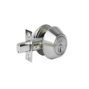 Standard Double Lock Deadbolt with Advanced Engineering Features in Silver Bronze and Gold finishes.