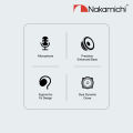Nakamichi HQ-X20 Dual Dynamic Driver In Ear Monitor Wired Earphone Mic. 