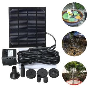 Solar Water Fountain Pool Pond Waterfall Fountain Garden Decoration Outdoor Bird Bath