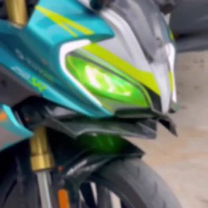 รถจักรยานยนต์ Winglet อากาศพลศาสตร์ปีกชุดสปอยเลอร์อุปกรณ์มอเตอร์สำหรับคาวาซากินินจา300นินจา250 NINJA300/250 EX300 2013-2017