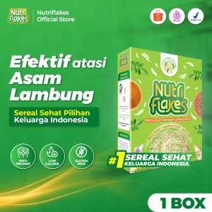Nutriflakes Minuman Sereal Umbi Garut Solusi Atasi Asam Lambung dan Gerd