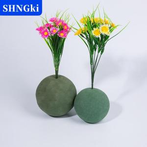 [COD] 🔥🔥🔥SHNGki 1 cái 9 12 15cm Vòng màu xanh lá cây khô Hoa Bóng bùn bọt xốp trang trí bó hoa tươi hoa sắp xếp công cụ