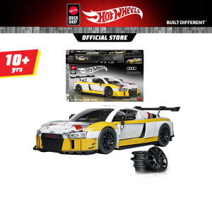 [NEW] Mattel Brick Shop Hot Wheels ‘15 Audi R8 Lms Building Toy Kit (820 Pieces) For Collectors (JFT18)