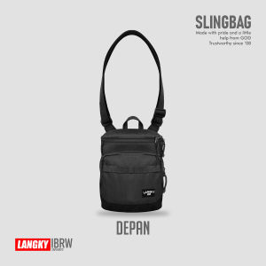 Tas Selempang Pria Premium Slingbag Distro Langky IBRW WRINKLE