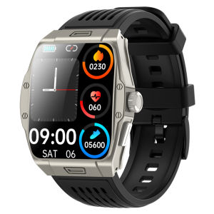 NineWind Đồng hồ thông minh FD03 mới giúp ngủ ECG không xâm lấn đường huyết huyết áp axit uric và theo dõi lipid máu cho IOS Android cuộc gọi Bluetooth đồng hồ sức khỏe thể thao cho nam giới