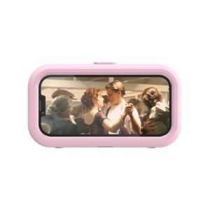 YANGS Waterproof Bathroom Phone Holder Self-adhesive Wall-mounted Phone Holder Box Sealed Adjustable Bathroom Phone Storage Box Shower