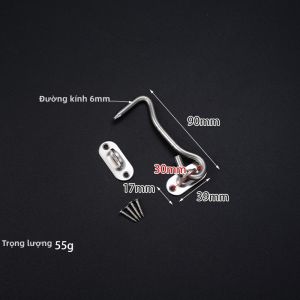 [HCM] Móc gió gài cửa sổ cửa chính chống va đập chống vỡ bằng inox đặc 304 làm tăng tuổi thọ của cửa -TyHome
