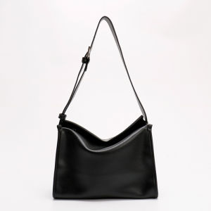 IELGY Túi tote nữ dây đeo vai rộng phong cách lười biếng da mềm đơn giản đeo vai sức chứa lớn Túi Công Sở