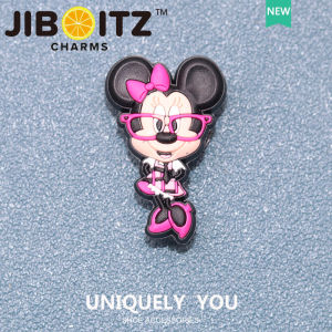 Jibbitz charm Shoe Buckle Shoe Accessories Cute Cartoon Mickey Fashion Shoes Accessories