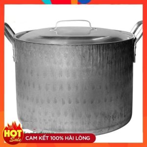 Nồi xoong nhôm quân dụng công nghiệp 12L 16L  20 L siêu bền.