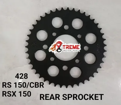 428 REAR SPROCKET RS150 CBR150 RSX 150 RS 150 14T 15T 36T 37T 38T 39T 40T 41T 42T 43T YSP FRONT REAR SPROKET