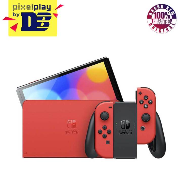 Nintendo Switch Console Oled Model Mario Red Edition Mde Lazada Ph