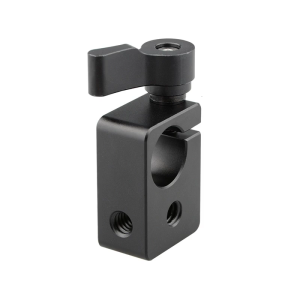 Thanh Đơn Kẹp 15mm đường sắt Bộ chuyển đổi kết nối với 1/4inch vít cho 15mm DSLR hỗ trợ phụ kiện máy ảnh