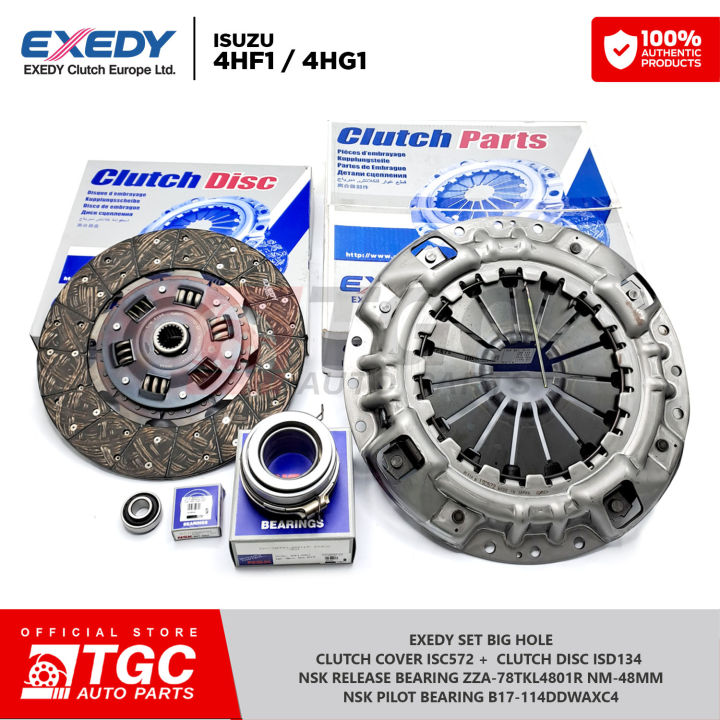 Exedy Clutch Set Big Hole Clutch Cover ISC572 + Clutch Disc ISD134 