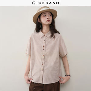 Giordano Women Women Pure Cotton Shirt Free Shipping 18346712