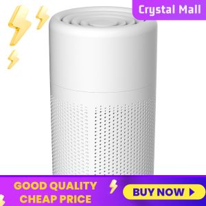 COD [Free Shipping] Portable Air Purifier with HEPA Filter Low Noise USB Operation Compact Design Suitable for Office and Pet Rooms Small Air Purifier