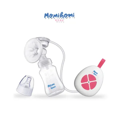 MOMI HOMI Kyoto Electric Breast Pump Pompa ASI Elektrik 04 USB BPA FREE Anti Colic Automatic Electrical Milk Breast Pump + Botol Dot 150ML