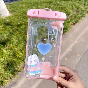 Pouch Handphone Waterproof Holder Handphone Anti Air Untuk Melindungi Dari Air Hujan Main Di Pantai Renang & Mengambil Foto Di Bawah Laut