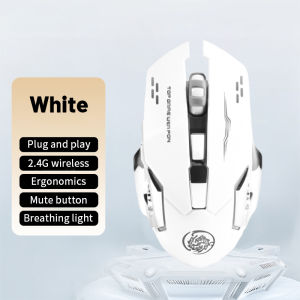 Mouse Wireless Silent Silent Button Computer Laptop PC Mouse Mice USB Mini Receiver Mute Mouse Computer Laptop Mobile Phone Tablet Optical Mouse Office Supplies