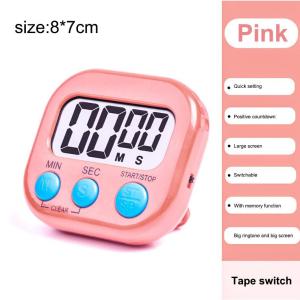 Digital Kitchen Timer with Large LCD Display Count Down Up Clock Loud Alarm Magnetic Sports Alarm Clock Reminder Tools
