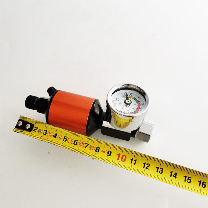 Special spray gun pressure gauge adjustment pressure gauge valve