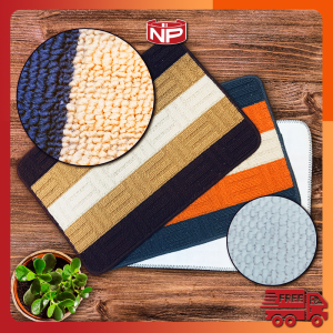 [ GIẢM GIÁ 50% ] THẢM NỈ CHÙI BỤI SỌC CỔ ĐIỂN CAO CẤP