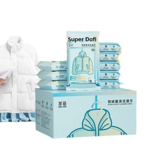 Special Decontamination Wipes Dry Cleaning Wipes for Down Jackets