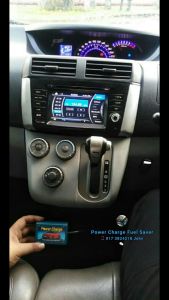 Power CHARGE Malaysia(Blue)Alat Jimat Minyak kereta Petrol & Diesel Car Fuel Saver Voltage stabilizer