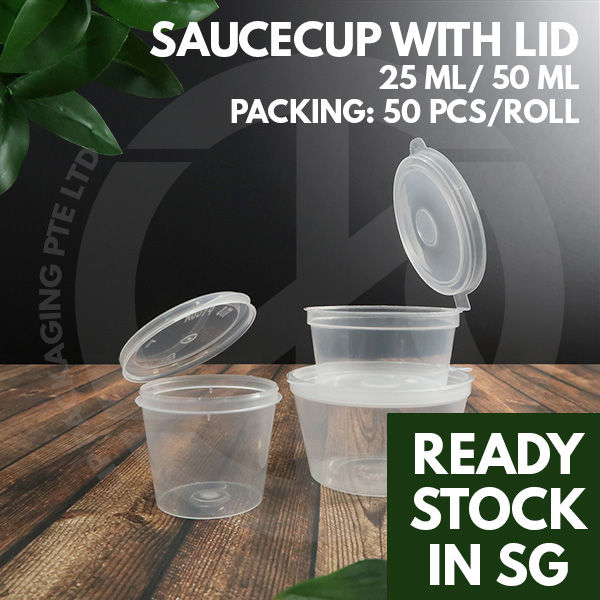 CB613 Disposable Waxed Paper Sauce Cups – 4oz Soufflé Dishes - View #10