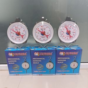 Analog 50kg -100kg - 150kg - 200kg Timbangan Gantung Besi Analog Manual Jarum Kitchen Hanging Scale 50 kg -100 kg - 150 kg - 200 kg FUJIYAMA