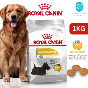 1kg Royal Canin Dermacomfort Mini All Small Breeds Adult Dog Dogs Dry Food Healthy Daily Pet Meals
