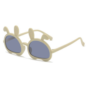 KCA003 Kacamata Hitam Anak Telinga Kelinci Imut Sunglasses kacamata Rabbit Ears Fashion HHG