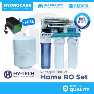 7 Stages Home Drinking Water Purifier System Set 100 Gallons Per Day with UV set & TDS Display Heavy Duty Quality