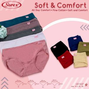 Celana Dalam Sorex Wanita Katun Cutting Mini 1227