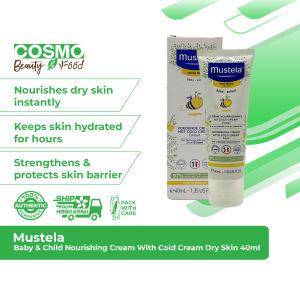 Mustela Nourishing Cream With Cold Cream Dry Skin 40ml [Baby & Child]