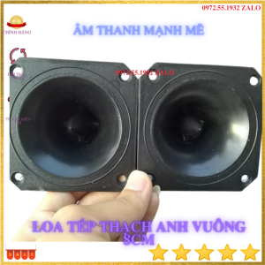 Loa tép thạch anh 8cm cho âm thanh gia đình  -  giá 1 đôi