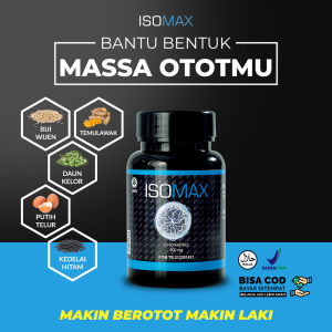 Isomax Kapsul Pembesar Otot Suplemen Pembesar Otot Suplemen Gym Fitnes Suplemen Penambah Massa Otot Kapsul Pembentuk Otot Suplemen Pembentuk Otot